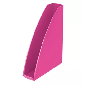 Segtuvas žurnalams Leitz WOW, rožinis, plastikinis, A4, 258 mm, 75 mm, 312 mm