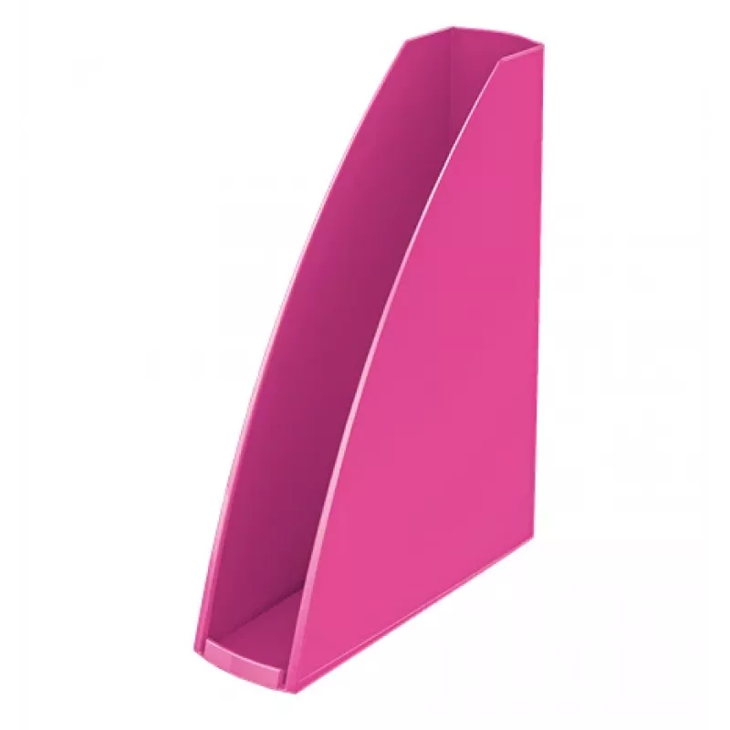Segtuvas žurnalams Leitz WOW, rožinis, plastikinis, A4, 258 mm, 75 mm, 312 mm