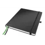 Leitz Notebook Complete iPad dydžio linijuotas 96 g 80 lapų, juodas, kietas viršelis
