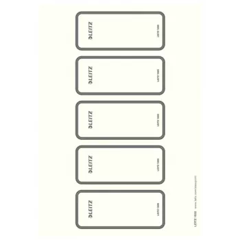 Leitz Spine Labels PC spausdinamos etiketės WOW segtuvams 80 mm