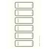 Leitz Spine Labels PC printable, skirti WOW segtuvams, 50 mm, pilki