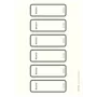 Leitz Spine Labels PC printable, skirti WOW segtuvams, 50 mm, pilki