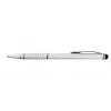 Leitz Stylus 2 in 1 Complete – rašiklis ir pieštukėlis jutikliniams ekranams, universalus, sidabrinis, aliuminis, 10 g