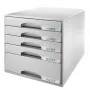 Leitz Drawer cabinet Plus 5 stalčių spintelė, pilka