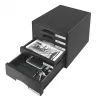 Leitz Drawer cabinet Plus 5 stalčių – juodas plastikinis dokumentų spintos stalčius