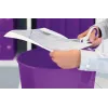 Leitz WOW Titanium biuro žirklės 205 mm, tiesus pjūvis, violetinės/baltos spalvos
