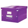 Leitz Click & Store WOW vidutinė laikymo dėžė, violetinė, 16,7 L