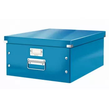 Leitz Click & Store WOW didelė dėžutė archyvavimui, mėlyna, kartoninė, 1,28 kg