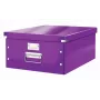Leitz Click & Store WOW didelė laikymo dėžė, violetinė, kartonas, 1.28 kg