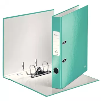 Leitz Lever Arch File 180° WOW laminuotas A4/50mm, turkio spalva