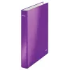 Leitz WOW Laminuotas aplankas su žiedais A4+ 2DR/25mm, violetinis