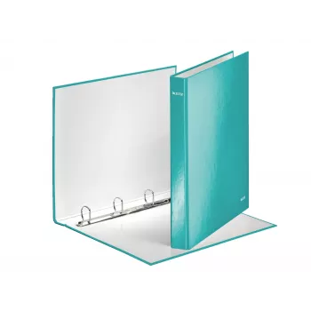 Leitz WOW Laminuotas Segtuvas A4+ 4DR/25mm, Metalinė Turkio spalva
