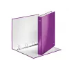 Leitz WOW laminuotas segtuvas A4+ 4DR/25mm, kartonas, metalinis violetinis