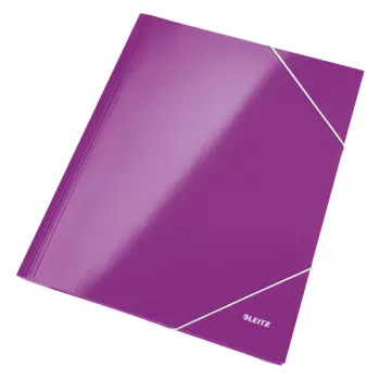 Leitz 3 atvartų aplankas WOW A4 violetinis