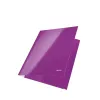 Leitz 3 atvartų aplankas WOW A4 violetinis