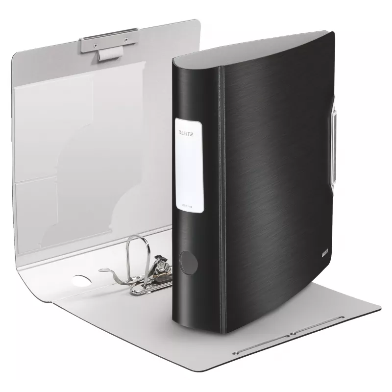 Leitz Lever Arch segtuvas 180° Active Style PP A4/80mm, A4, Polipropilenas, Juoda, 500 lapų, 80 g/m², 8,2 cm