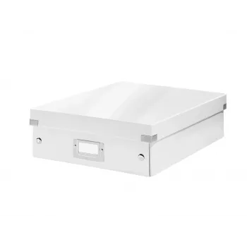 Leitz Click & Store WOW Vidutinė Organizavimo Dėžutė, Balta, Kartoninė, 880 g