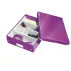 Leitz Click & Store WOW Vidutinė organizavimo dėžutė, violetinė, kartoninė, 880 g