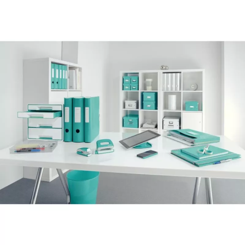 Leitz Lever Arch File Active PP WOW A4/80mm, A4, poliuretanas, turkio spalva, 500 lapų, 80 g/m², 8,2 cm