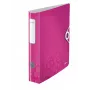 Leitz Lever Arch File Active PP WOW A4/65mm, A4, poliuretano putos, rožinė, 350 lapų, 80 g/m², 6,5 cm