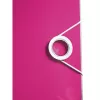 Leitz Lever Arch File Active PP WOW A4/65mm, A4, poliuretano putos, rožinė, 350 lapų, 80 g/m², 6,5 cm