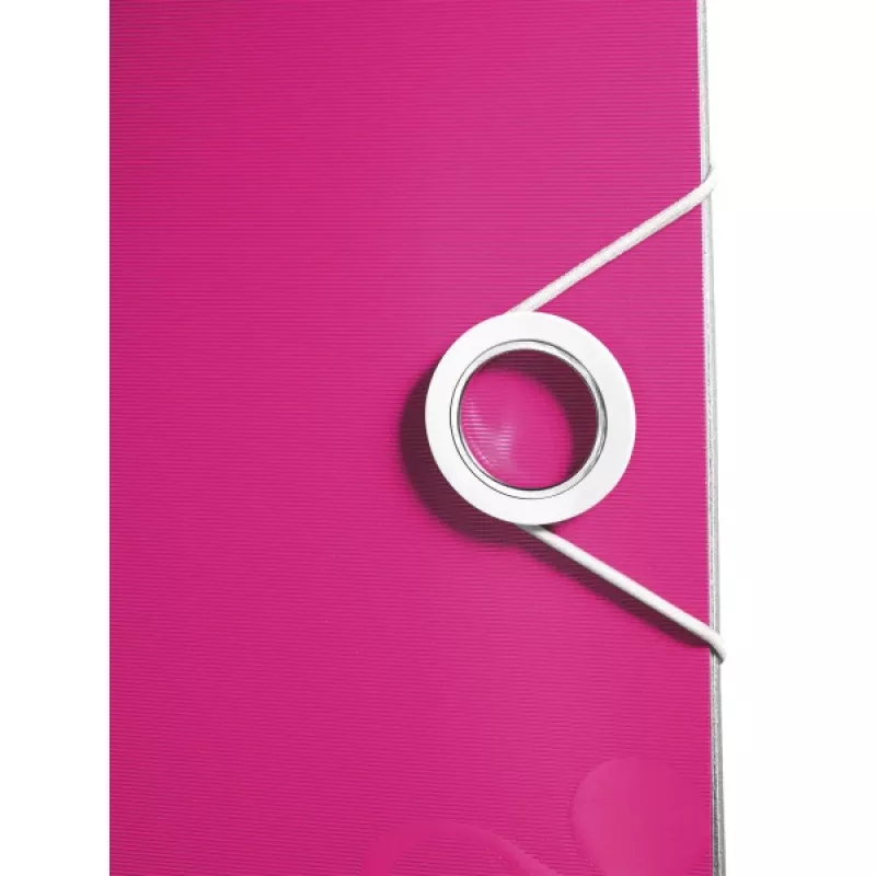 Leitz Lever Arch File Active PP WOW A4/65mm, A4, poliuretano putos, rožinė, 350 lapų, 80 g/m², 6,5 cm