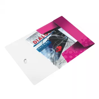 Leitz 3-Flap Folder WOW PP A4, A4, polipropilenas (PP), rožinė, vertikali, 150 lapų, 235 mm