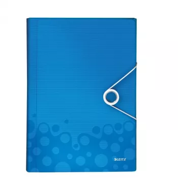 Leitz Project File WOW PP, A4, polipropilenas (PP), mėlyna, 200 lapų, 254 mm, 38 mm