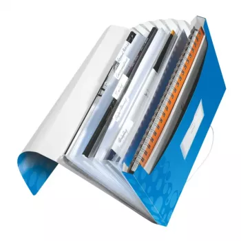 Leitz Project File WOW PP, A4, polipropilenas (PP), mėlyna, 200 lapų, 254 mm, 38 mm