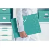 Leitz Project File WOW PP segtuvas, A4, polipropilenas, turkio spalva, 200 lapų, 254 mm