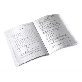 Leitz Display Book WOW PP 20 kišenių, Metalinė, Rožinė, A4