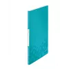 Leitz Display Book WOW PP 20 kišenių, mėlyna, metalinė, PVC, A4, 231 mm, 13 mm