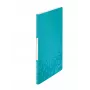 Leitz Display Book WOW PP 20 kišenių, mėlyna, metalinė, PVC, A4, 231 mm, 13 mm