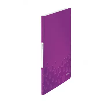 Leitz Display Book WOW PP 20 kišenių, Metalinė, Violetinė, PVC, A4, 231 mm, 13 mm