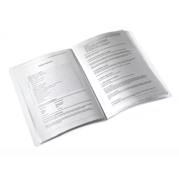 Leitz Display Book WOW PP 20 kišenių, Metalinė, Violetinė, PVC, A4, 231 mm, 13 mm