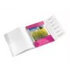 Leitz Divider Book WOW PP 6 skirtukų, A4, polipropilenas, metalinis, rožinis, 200 lapų, 260 mm, 17 mm