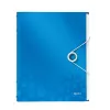 Leitz Divider Book WOW PP 6 skirtukų, A4, polipropilenas (PP), mėlyna, metalinė, 200 lapų, 260 mm, 17 mm