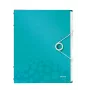 Leitz Divider Book WOW PP 12 skirtukų, A4, polipropilenas (PP), mėlyna, metalinė, 200 lapų, 265 mm, 17 mm