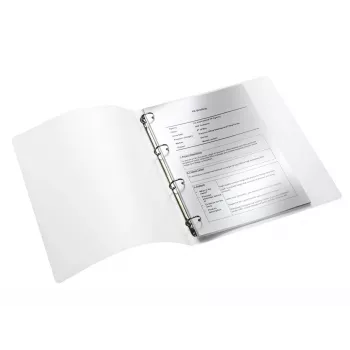 Leitz WOW segtuvas su žiedais, A4, polipropilenas (PP), metalinis, rožinis, 200 lapų, 2,5 cm, 257 mm