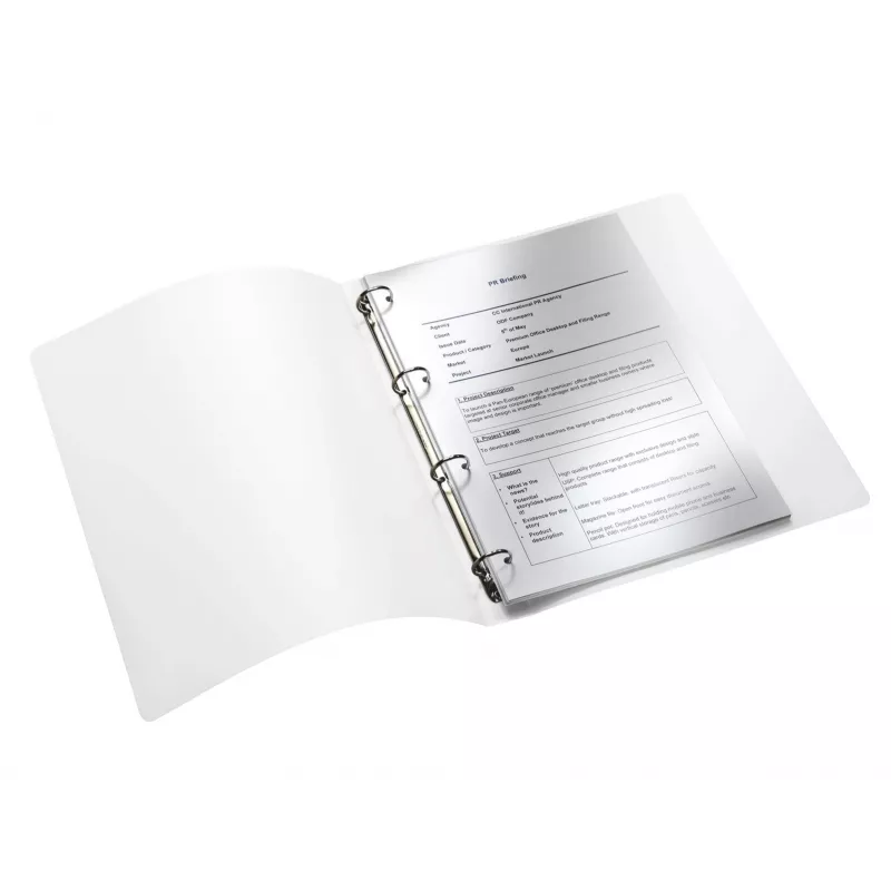 Leitz WOW segtuvas su žiedais, A4, polipropilenas (PP), metalinis, rožinis, 200 lapų, 2,5 cm, 257 mm