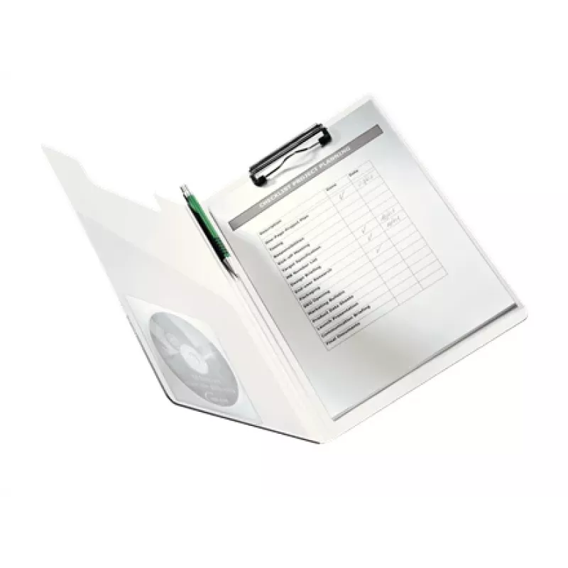Leitz planšetė su dangteliu WOW, A4, poliputplastis, rožinė, 75 lapai, 1 kišenė, 230 mm