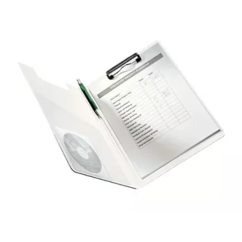 Leitz rašomoji lenta su viršeliu WOW, A4, poliuretano putplastis, mėlyna, 75 lapai, 1 kišenė, 230 mm