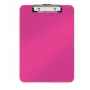 Leitz planšetė be viršelio WOW, A4, plastikinė, rožinė, 80 lapų, 228 mm, 320 mm