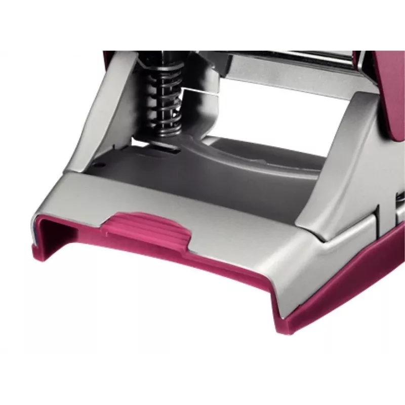 Skylių perforatorius Leitz NeXXt 5006, 30 lapų, raudonas/sidabrinis