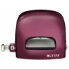 Skylių perforatorius Leitz NeXXt 5006, 30 lapų, raudonas/sidabrinis