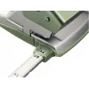 Leitz NeXXt Hole Punch Style, 2 skylės, 30 lapų, metalinis, žalias, sidabrinis