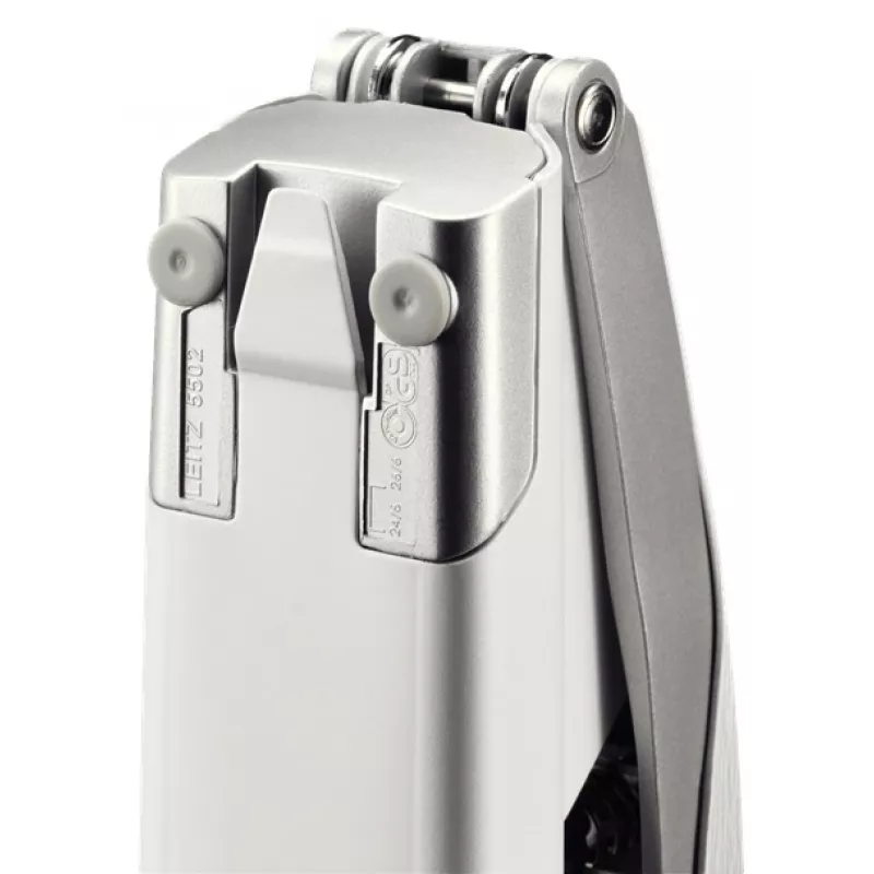 Segtuvas Leitz NeXXt Stapler Style, 30 lapų, metalinis, sidabrinis/baltas