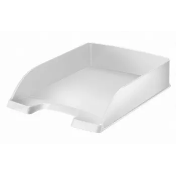 Leitz Letter Tray Style dokumentų dėklas, plastikinis, baltas, A4 formatui, 255 x 357 x 70 mm, 280 g