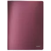 Leitz Display Book Style PP 40 lapų, raudona, polivinilchloridas (PVC), 40 kišenių, A4, 233 mm, 16 mm