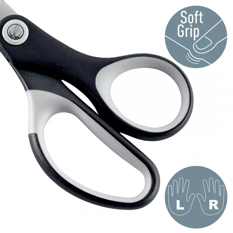 Leitz Titanium žirklės 150 mm, suaugusiems, tiesaus pjovimo